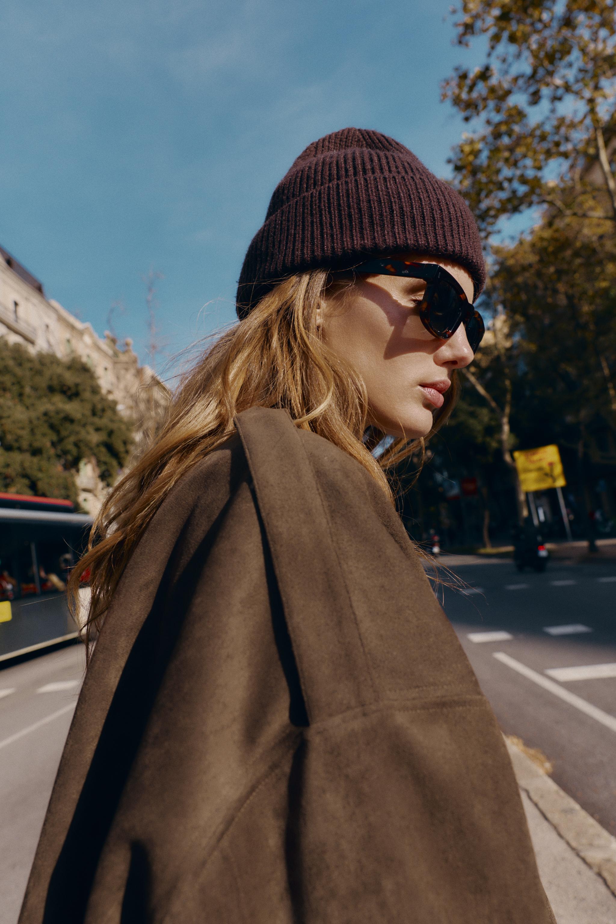 SUEDE EFFECT BOMBER JACKET